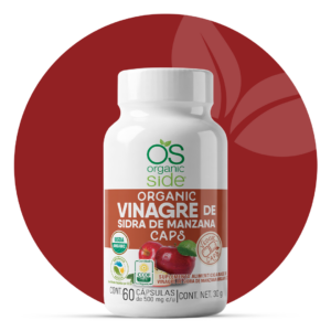 Vinagre de Manzana Orgánico 60 Cápsulas