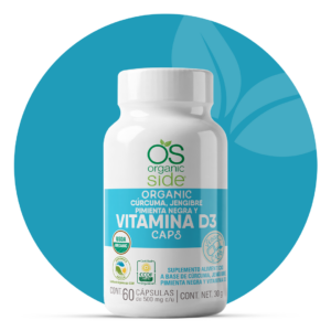 Vitamina D3 Orgánica 60 Cápsulas